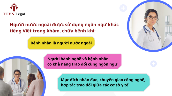 Người nước ngoài có thể sử dụng ngôn ngữ khác tiếng Việt trong khám, chữa bệnh